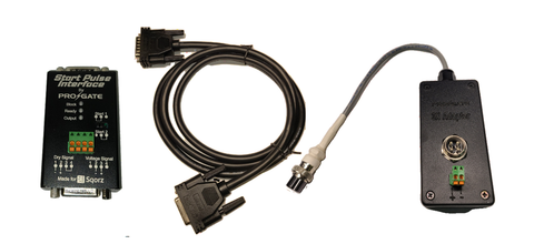 Start Pulse Interface for Sqorz and Mylaps. Works with Pro Gate 2 button controls