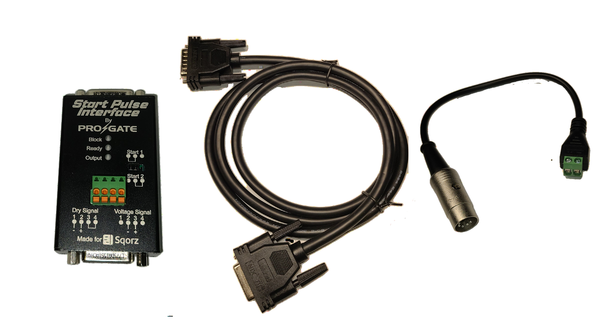 Start Pulse Interface for Sqorz and Mylaps. Works with Cartessa System BMX Track Supply