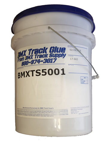 BMXTS5002 COPOLYMER BMX TRACK GLUE- 5 GAL PAIL